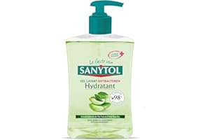 Sanytol Gel Lavant Antibactérien Hydratant Aloé Véra et Thé Vert 500ml