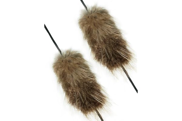 longbowmaker Corde d'arc silencieux loutre amortisseur de virbration tendon stabilisateur accessoire pour arc de rebond et arc de chasse