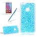 Produktbild Girlyard Silikon Glitzer Hülle für Huawei P10 Lite, Luxus Variable Farbe Pailletten Muster Shinning Case Weiche TPU Bling Backcover Ultra Dünn Flexibel Rubber Etui und Anti Rutsch Kratzfeste Schutzhülle für Huawei P10 Lite - Blau