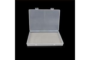Aventik Slim Fly Boxes - Super Large Capacity Clear Lid Plastic Competition Fishing Box(MD)