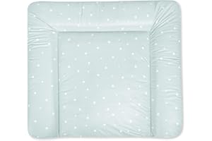 Julius Zöllner Matelas à langer Softy 75 x 85 cm, Standard 100 by Oeko-Tex, Star Mint