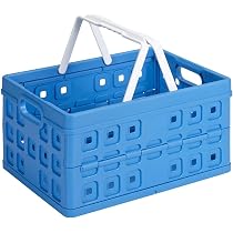 Sunware 57100661 Boîte de Rangement carrée Pliante avec poignées 32 l