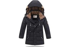 MEYOCEYO Giubbotto Piumino Bambini Giacca Invernale Ragazzi Ragazze Giacca Parka Caloroso Giubbotti Con Cappuccio