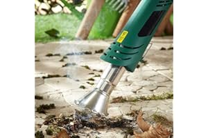 SARRAH Electric 2000W Weed Burner Blowtorch Torch Wand Garden Pest Control UK Plug - Low Heat: 60°C High Heat: 650°C - Outdoor