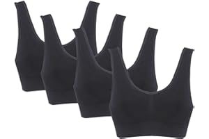 PBE Ultimate Comfort Bra, Premium Thick Double Material Women's Sleep Bras, Sports Bra, Premium Quality, Seamless, No Wires!