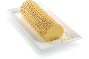 Silikomart Magic BÛCHE, Silicone, Gris, 12 x 29.5 x 5 cm