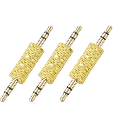 Adattatore audio da jack 3.5mm maschio tre poli a 2.5mm femmina per cuffie