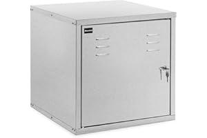 Wiesenfield WIE-SC-600 - Armario para silla de montar (60 x 60 x 60 cm, con estante para sillín, metal