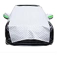 Housse De Protection Contre La Neige Pour Pare-brise De Voiture Avec 9 Aimants - Protection Contre Le Gel - Imperméable - Protection Contre La Poussière - Pour L'hiver - Couverture De Voiture
