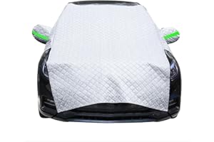 ETOMVOOP Cubierta de nieve grande para parabrisas delantero de coche, cubierta de hielo para invierno, impermeable, protector de ventana antihielo, accesorios exteriores de invierno para coches, SUV