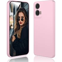 Motorola Moto G22 Hülle – Weiche Liquid Silikon Hülle Mit Mikrofaserfutter In Lila
