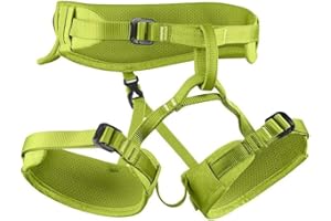 EDELRID Finn III Children's Climbing Harness, Green, Polyamide, Adjustable, Bluesign® Product
