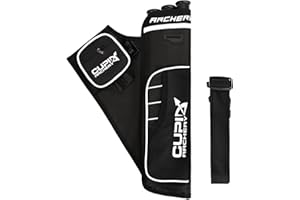 SH-RuiDu Carquois de tir à l'arc à 3 tubes pour carquois à suspendre à la taille