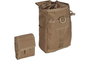 Excellent Elite Spanker Bolsa de Descarga Plegable Táctica Bolsa táctica de Nylon Molle Bolsa Multiusos con cordón para revistas（COB）