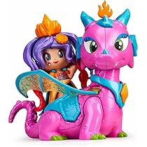 Pinypon - Funny Hair con personaggio capelli realizzati con morbidi elastici, cavallo con accessori intercambiale, per bambine e bambini da 4 anni, Famosa (700017180