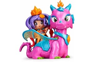 Pinypon - Mini Bambole, Regina dei Draghi, 700015547