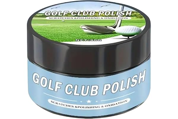 Générique Polish pour Fers De Golf 30g,Kit De Nettoyage pour Clubs - Baume Anti-Rouille pour Prolonger La Durée De Vie Préparation Tournoi Débutants Amateurs De Sport