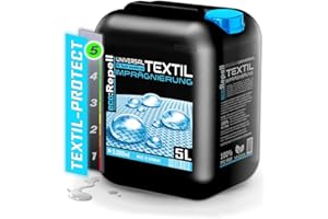 ECO-REPELL Eco:Repell 5L TEXTIL Imprägnierungsspray Outdoor & Indoor – Imprägnierspray Zelt Camping, Pavillon, Sonnensegel, Markise, Zeltplane, Persenning – PFC-frei
