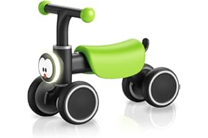 PYKES PEAK Baby Balance Bike ‘Chibikko Rider’ | Award-Winning Ride-On Toy for Toddlers 1-3 Years | Music, Lights & Animal Sounds | Indoor/Outdoor Walker & First Bike | Penguin Design