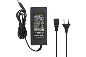 JOYLIT Alimentatore 12V 8A 96W, Trasformatore AC 100-240V a DC 12 Volt Spina EU Adattatore di Alimentazione per Striscia LED, CCTV, Compatibile con Dispositivi 12Volt 0-8000mA