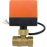 Motorized valve 2 way motorized solenoid valve 220v normally closed 1/2 3/4 1 1-1/4 1-1/2 2 inch (1/2 inch DN15)
