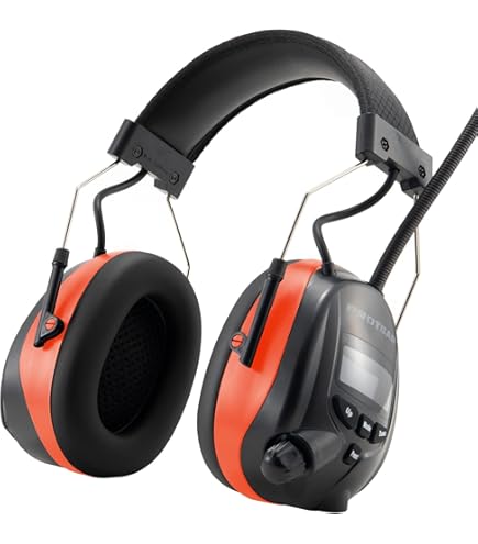 TechniSat STEREOMAN DAB OD Draadloze stereo DAB /FM Bluetooth-hoofdtelefoon (DAB /FM-radio-ontvangst, korte antenne, geïntegreerde microfoon, oorbescherming, voor gebruik buitenshuis) zwart