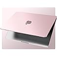 EooCoo Case Compatible for Macbook Air 13.6 inch M4 M3 M2 2025 2024 2022,A3240 A3113 A2681,[Ultra-thin Invisible] Translucent Matte Laptop Protective Hard Shell Cover,[Presents Original Texture]-Pink