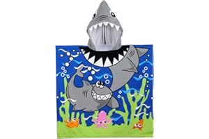 KAKU NANU Poncho mare bambino, squisito poncho mare bambina neonato bimba assorbenti telo mare bambina asciugamano mare bambino