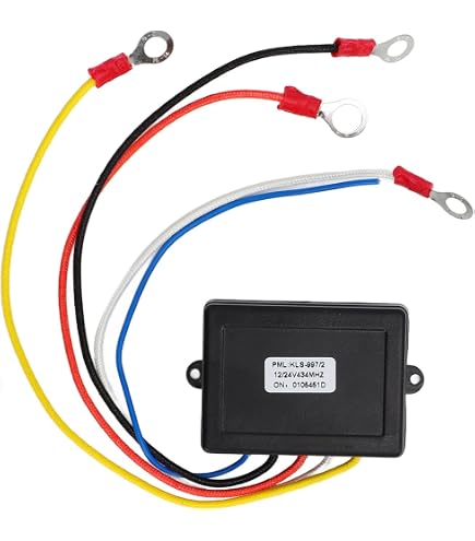 BOROCO Schalter für elektrische Winde, drahtloses Fernbedienungssystem, 120 W, 12‑24 V, Ersatz für LKW, ATV, SUV BOROCO Schalter für elektrische Winde, drahtloses Fernbedienungssystem, 120 W, 12‑24 V, Ersatz für LKW, ATV, SUV
