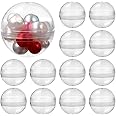 Luxshiny 100Pcs Claw Machine Balls - Empty Vending Capsules - Gumball Machine Capsules Fillable Surprise Ball Candy Dispenser For Prizes Party Favor, 32mm