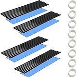 CTRICALVER M.2 SSD Heat Sink with Thermal Conductive Adhesive Sheet to Prevent Thermal Runaway Heat Sink Heat Sink CPU IC Chi