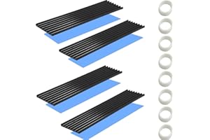 CTRICALVER Dissipateur de Chaleur SSD M.2, Qui Peut empêcher la Carte de Circuit imprimé de Puce CPU Thermique, adapté à Un a