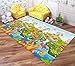 Dwinguler Eco-friendly Kids Play Mat - Dino Land (Large)
