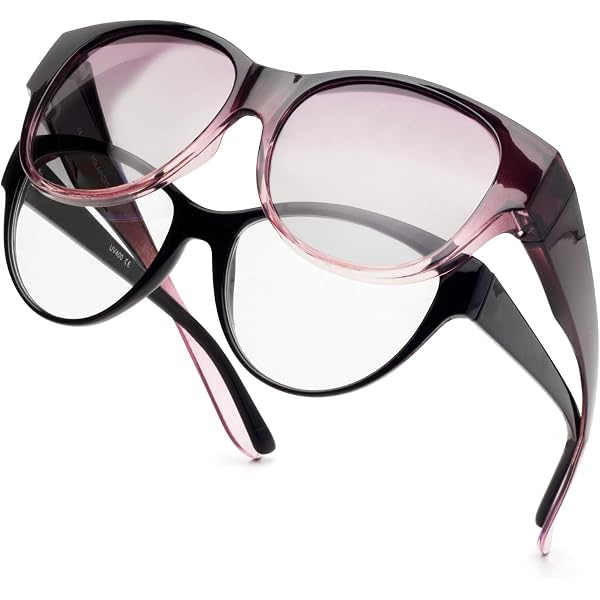 FEISEDY Surlunettes De Soleil Polarisées Grandes Homme Femme - Lunettes Fit Over Pour Porteurs De Lunettes Avec UV400 B2849
