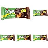 Eti Form Chocolate Coated Fiber Biscuit 50 g 5 pack