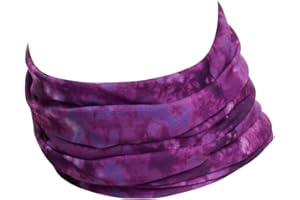 Hilltop Echarpe multifonction Tour de cou de sport - Couvre-chef - Snood pour homme et femme - 100% polyester - Motifs cool et couleurs tendance