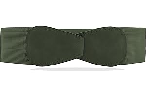 Van Der Rich ® - Cinturón Obi Elástico Ancho Extensible 7 cm - Mujer