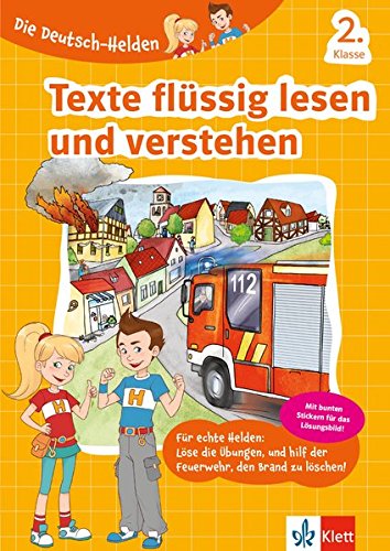 Klett Die Deutsch-Helden Lesen und Schreiben 2. Klasse (mit Stickern)