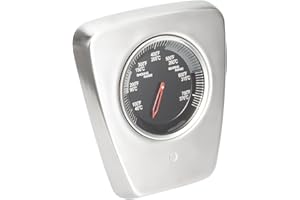 BBQ FUTURE Grill Temperature Gauge for Napoleon LEX485/605/730 Series Grills S91001, BBQ Replacement Parts for Napoleon Built-in BILEX485/605/730 and Mirage 485/605/730 Series, Stainless Steel