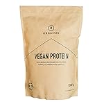 ORGAINIC Bio Natural Vegan Protein - Bio Zertifiziert - Reis & Erbsenprotein - Komplettes Aminosäurenprofil 1000 g