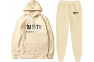 FUXINGHUAYA 2 Piezas Chándal Trapstar Niño Chandal Niños Otoño Invierno Sudadera con Capucha y Jogger Pantalones Niños Conjunto de Ropa Deportiva para 2-15 Años
