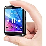 Bluetooth MP3 Player, 16GB 5.0 Music Player with Extendable Storage 128GB, HiFi Lossless Sound,1.8" Full Touch Screen,Portabl