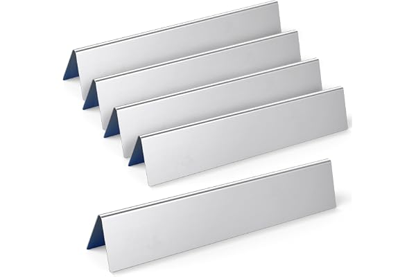Gardenz 7636 38,9cm Flavorizer Bar en Acier Inoxydable,Gaz Grils Accessoires Barbecue pièce de Rechange,pour Weber Spirit I & II E-310/320/330, S-310/320/330 (avec Boutons de brûleur Avant)