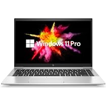 HP EliteBook 845 G7 Laptop Business, notebook FHD da 14 pollici, AMD Ryzen 5 Pro 4650U, 16 GB RAM, SSD da 512 GB, CAM, Tastiera QWERTY, Windows 11 Pro (ricondizionato