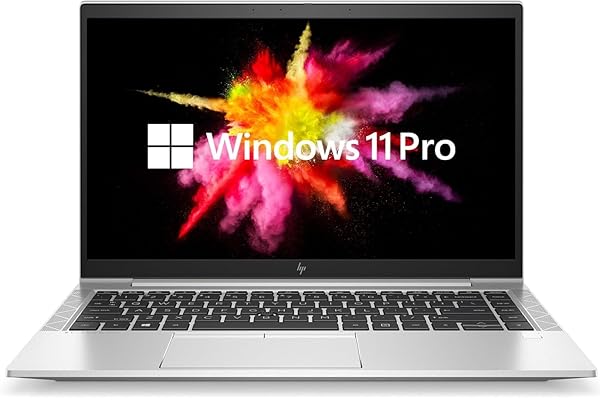 HP EliteBook 845 G7 Laptop Business, 14 Pulgadas FHD, AMD Ryzen 5 Pro 4650U, 16 GB de RAM, 256 GB SSD, Teclado QWERTY, Windows 11 Pro (reacondicionado)