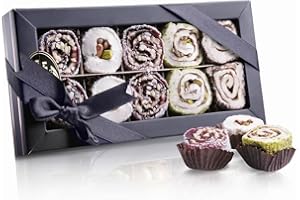 ‎MALATYA PAZARI PALANCI Palanci | Türkische Süssigkeiten Mix | Turkish Delight 260 gr. | Premium Lokum seit 1870 | Veggie | Jelly Fruit mit Pistazien, Haselnuss, Schokolade, Brombeere | veggie Snacks | Süßigkeiten Mix