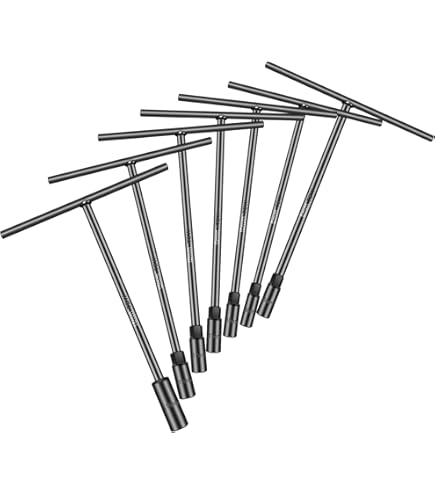 VDE Line Geïsoleerde T-handgreep 3/8 x 200 mm - Voor 3/8 VDE