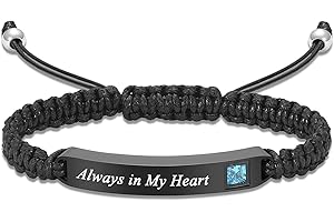 QGJNSGC Cremation Jewelry for Ashes Urn Cuff Bangle Rope Bracelet for Men Women Cremation Bracelet for Pet Ashes Keepsake Memorial Ash Bracelet Gifts