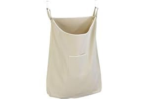 Wenko 62107100 Canguro Toppdörr Tvättkorg Bomull Beige 52 x 10 x 81 cm