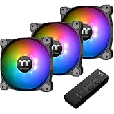 Thermaltake Pure 12 ARGB TT Premium Edition Sync Radiator Fan - Black Pack of 3